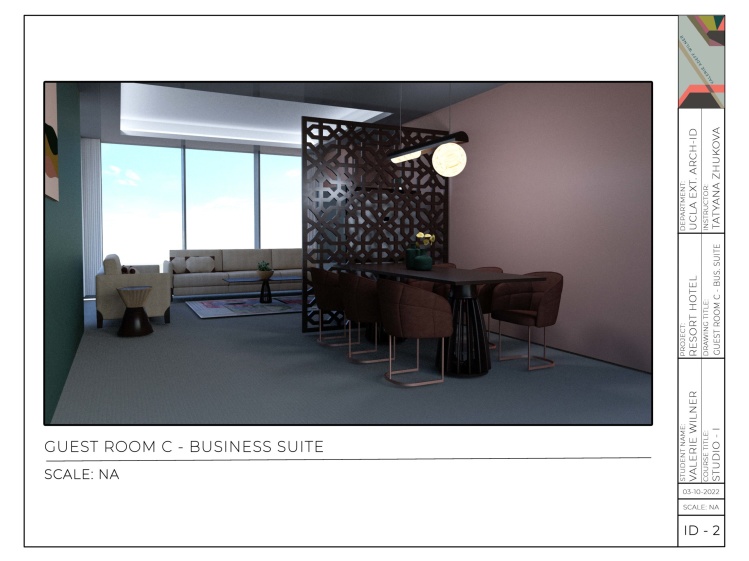 STUDIO I - HOSPITALITY SPACE PLANNING